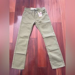Levis Green Jeans Slim